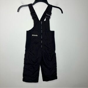 Columbia toddler snow bibs black size 2/3
